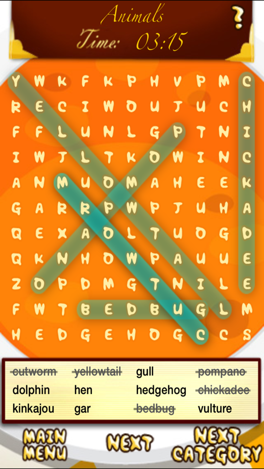 #2. Ultimate Word Search Go (iOS) 由: EnsenaSoft, S.A. de C.V.