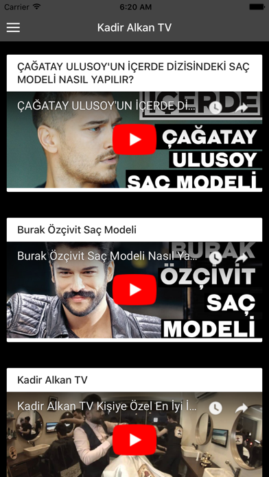 Kadir Alkan Kuaför Screenshot