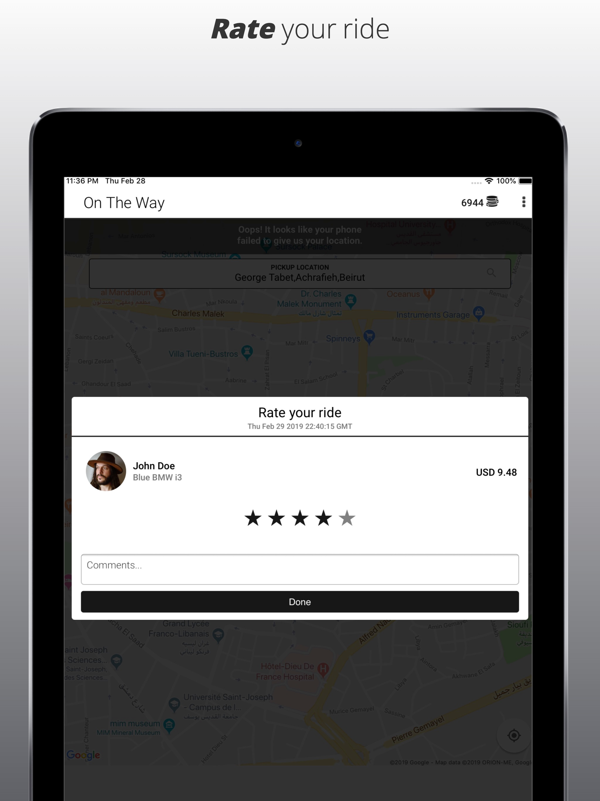 Call Taxi - Lebanon screenshot 6