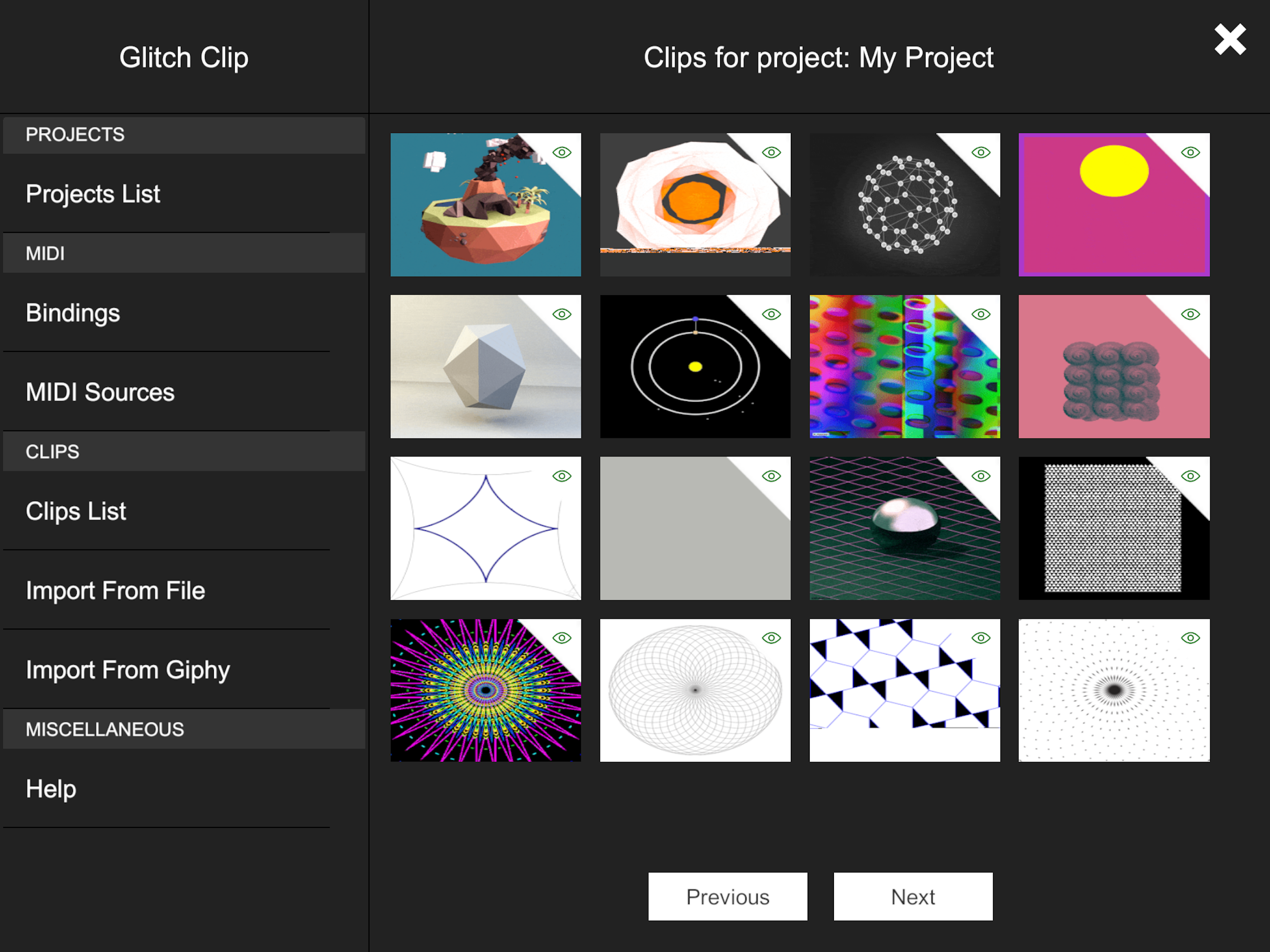 Glitch Clip Maker: Video VJ