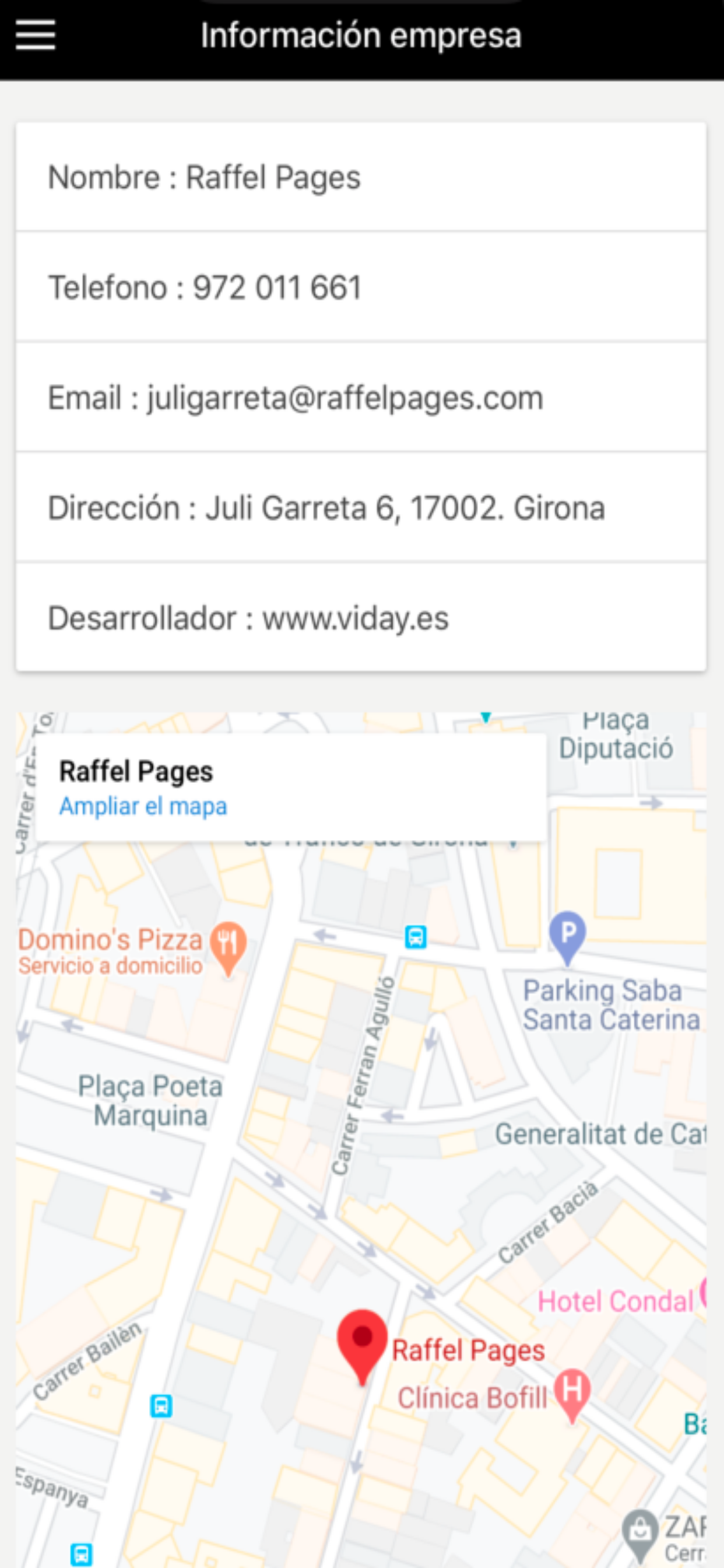 Raffel Pages Girona screenshot 3