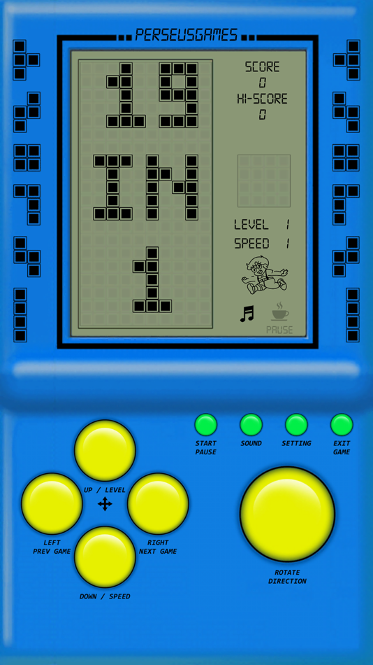 #1. Brick Game - Retro Games (iOS) Podle: Dat Pham Thanh