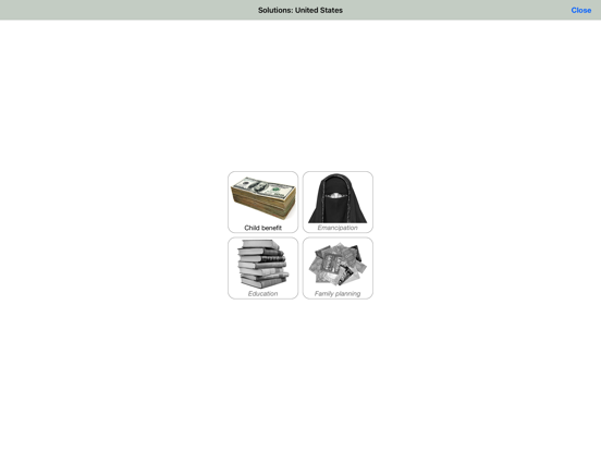 Overpopulation iPad screenshot 5 - Reference app