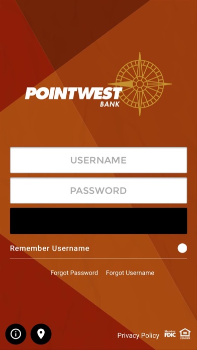 PointWest Bank Mobile Screenshot