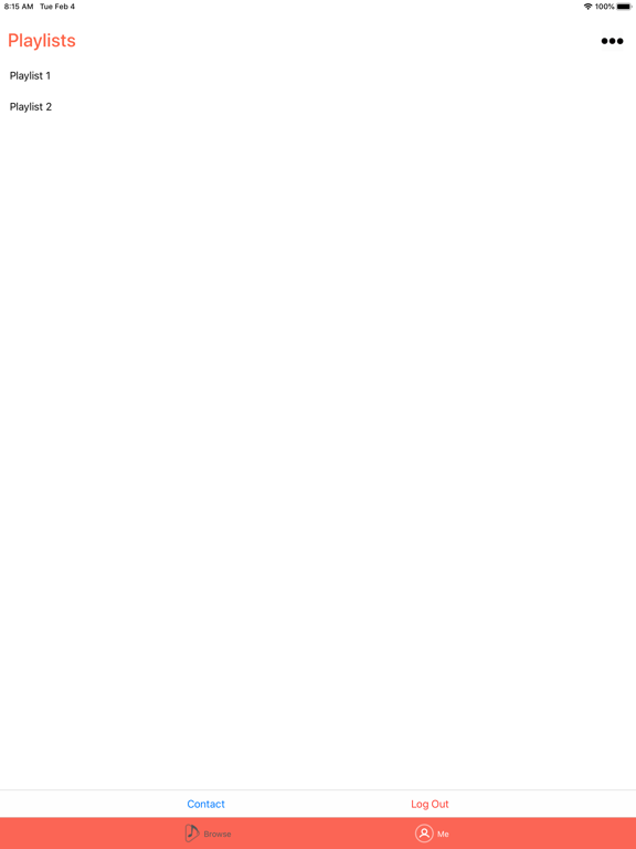 Balletrax iPad screenshot 5 - Music app