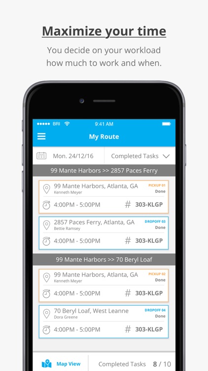Bringoz Driver screenshot-3