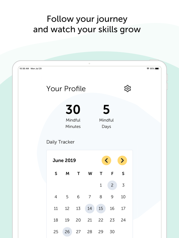 Lumosity Mind - Meditation App iPad screenshot 4 - Health & Fitness app