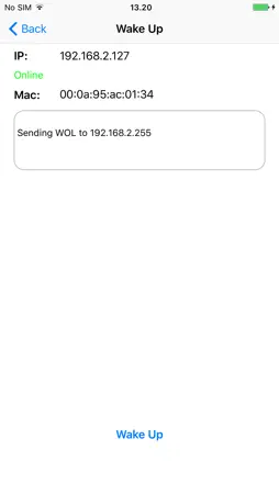 Mocha WOL screenshot 2