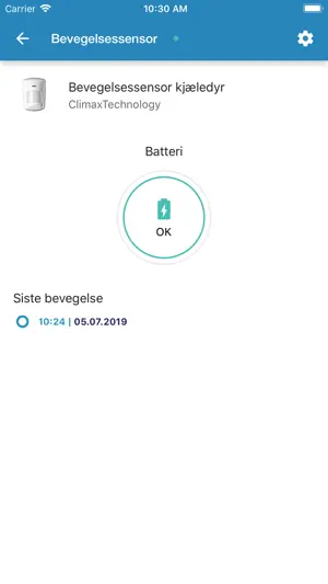 Tekam Smarthus screenshot 2