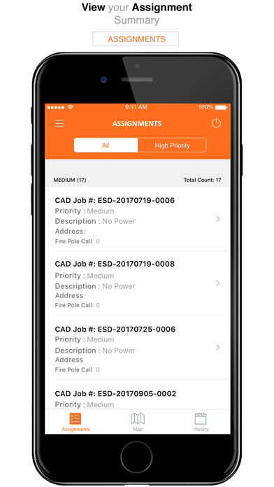 Field Mobility Screenshot