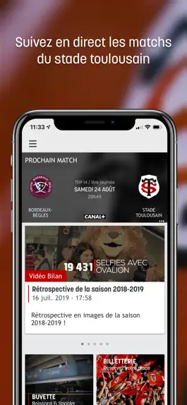 Game screenshot Stade Toulousain hack