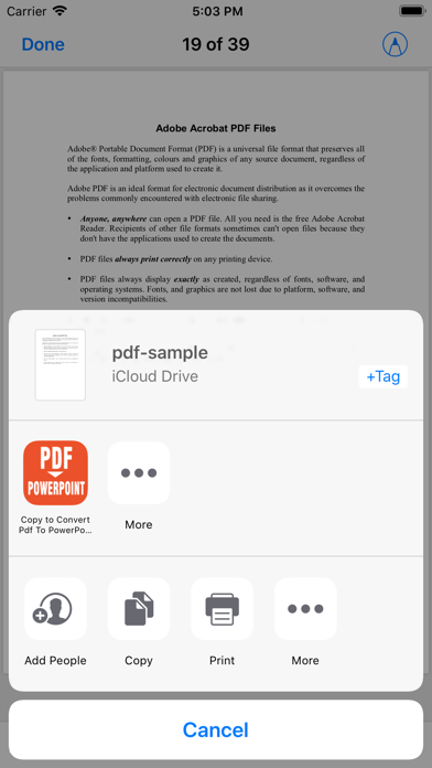 Convert PDF to PowerPoint screenshot 2