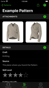 Knitting Patterns Lite screenshot