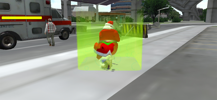 Crime City Santa Rope Hero