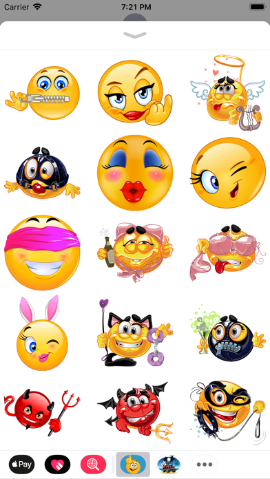 Rude Emoji Stickers Screenshot