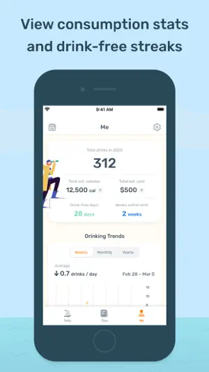 Less - Alcohol Tracker screenshot 2