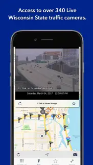 wisconsin state roads iphone screenshot 2