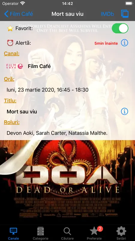 Romanian TV Schedule screenshot 3 of 7