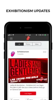 the rolling stones official iphone screenshot 2