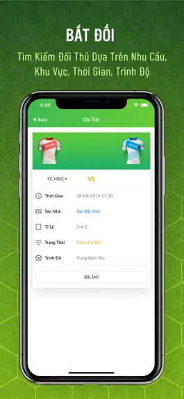 Game screenshot FCVN - Bắt đối bóng đá apk