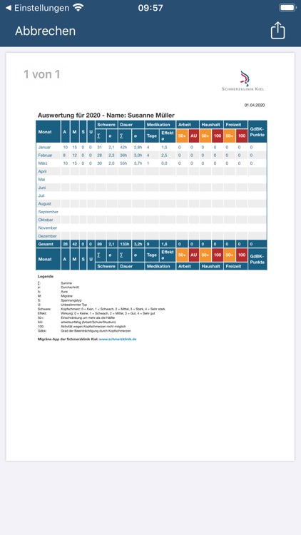 Migräne App screenshot-7
