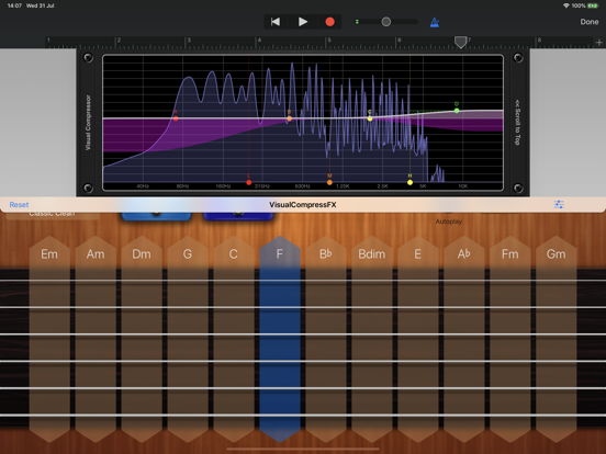 Visual Multi-Band Compressor iPad app afbeelding 6