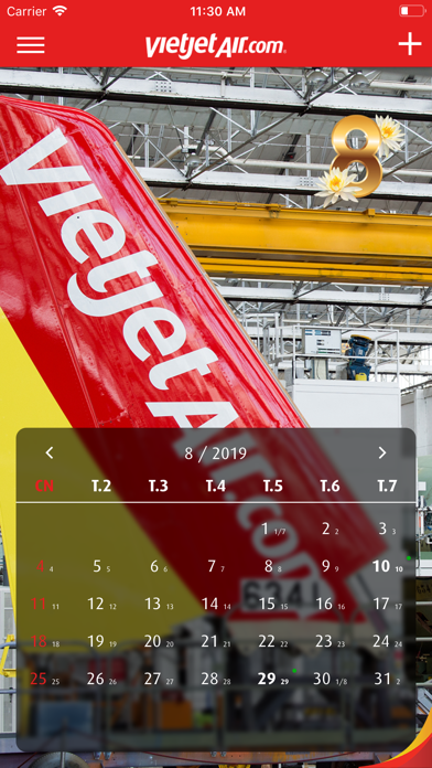 Vietjet Calendarのおすすめ画像1