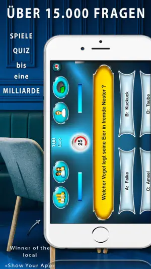 Millionär Quiz MULTIPLAYER screenshot 1