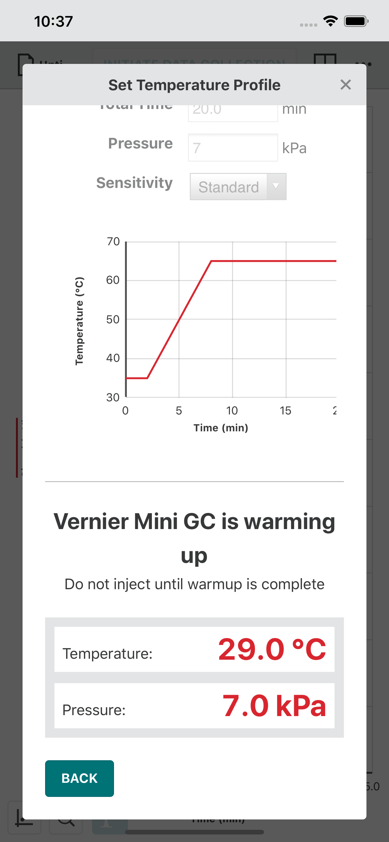 Vernier Instrumental Analysis screenshot 3