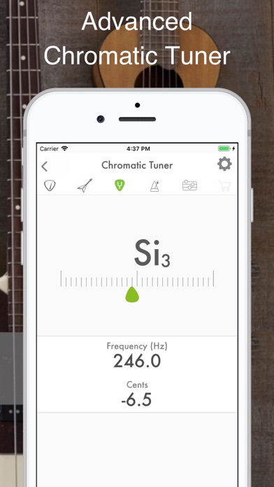 Guitar, Bass & Ukulele Tuner screenshot 4
