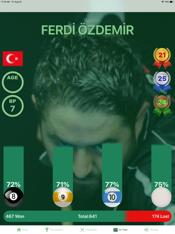 Screenshot #4 pour Billiardport