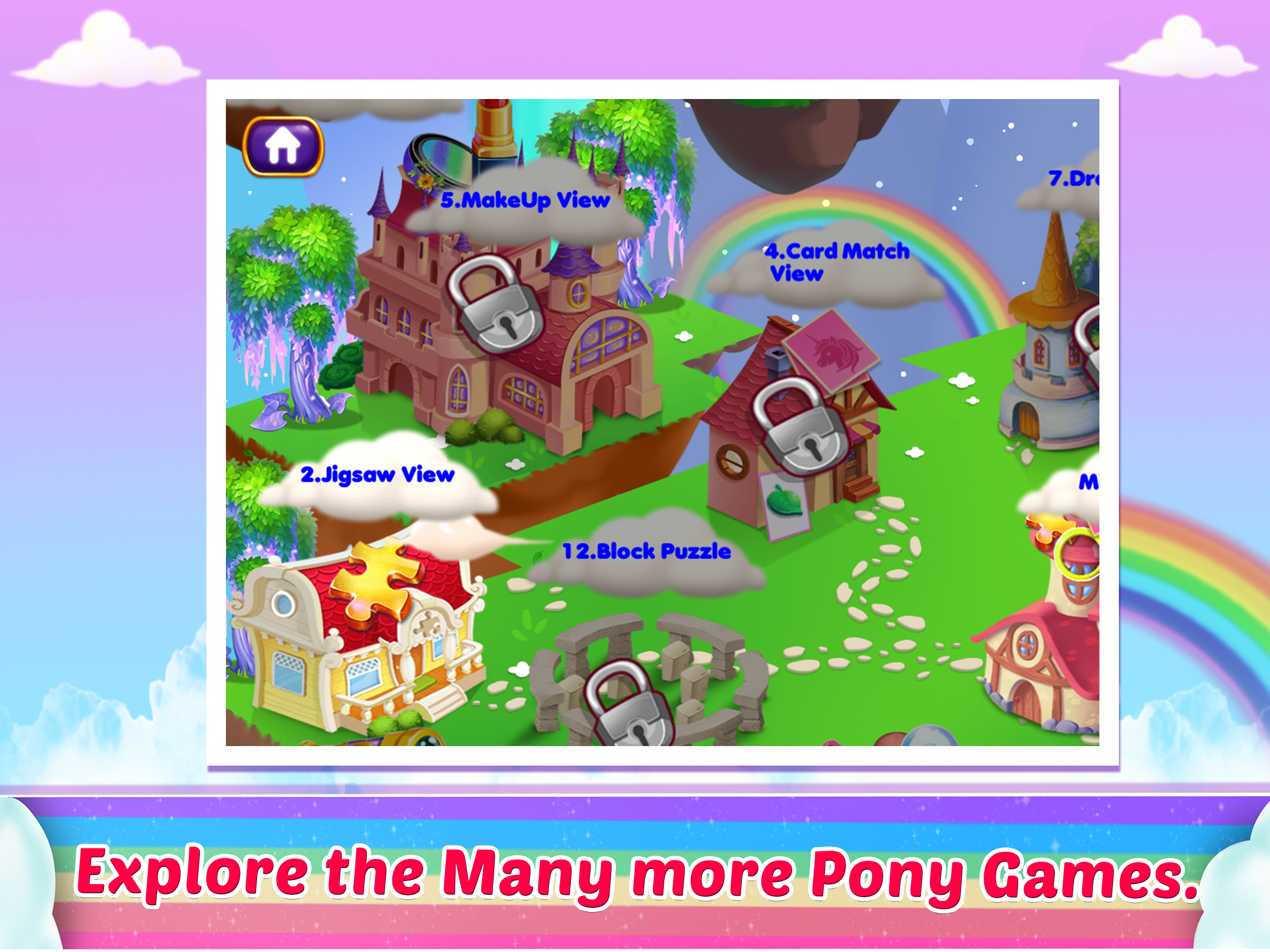 My Cute Pony - Princess Games screenshot 7