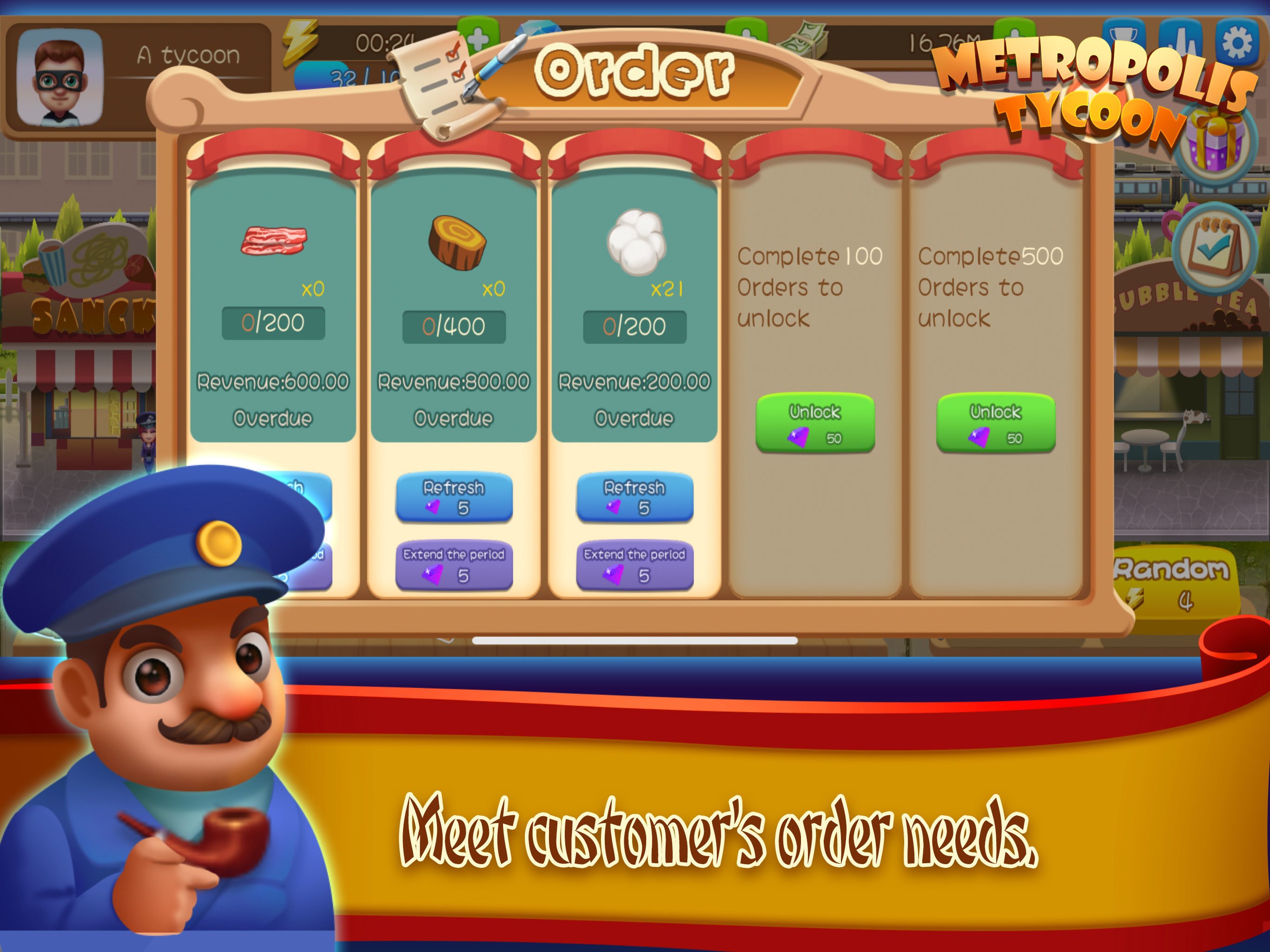 Metropolis tycoon