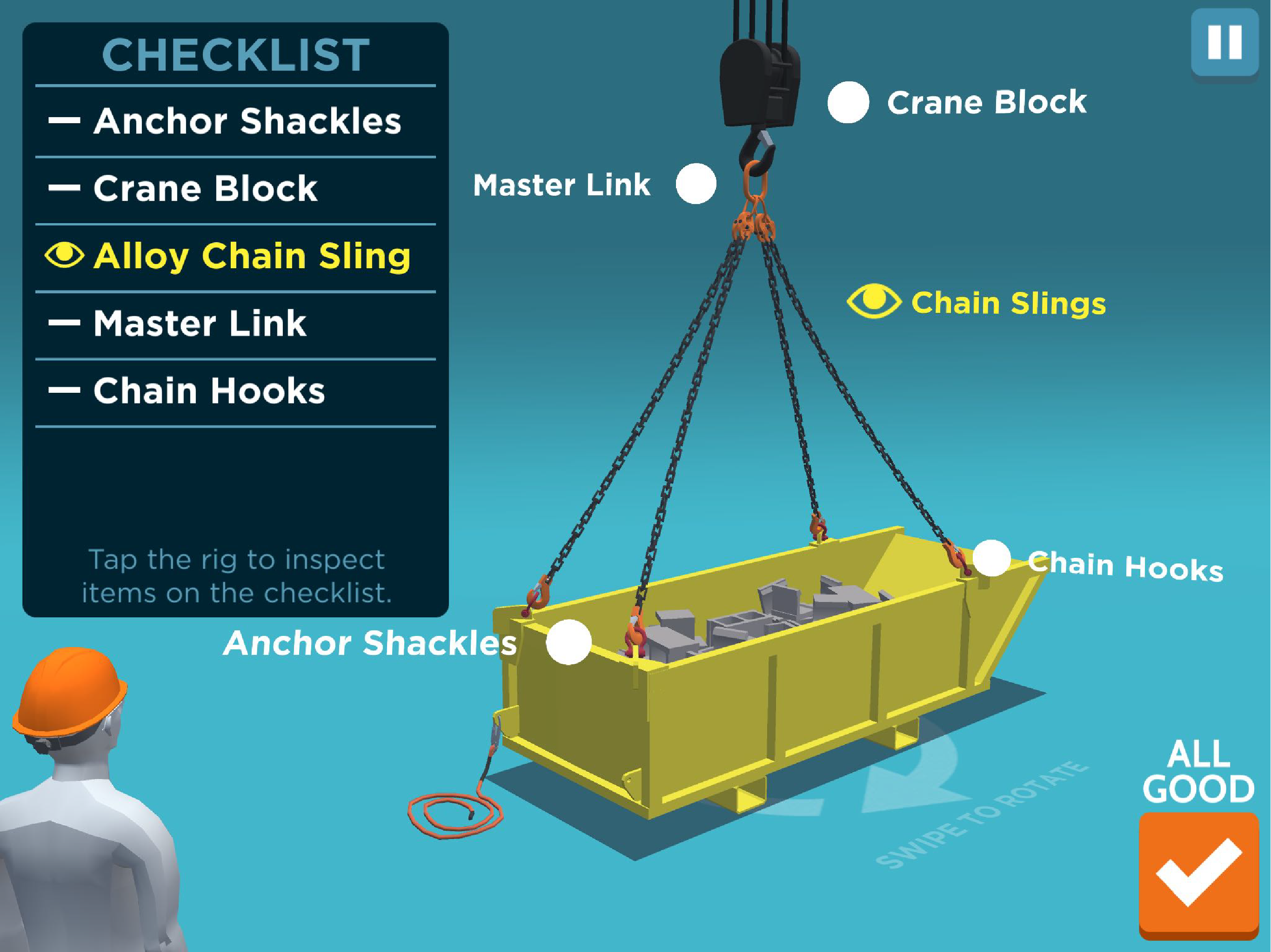Construction Crane Rigging