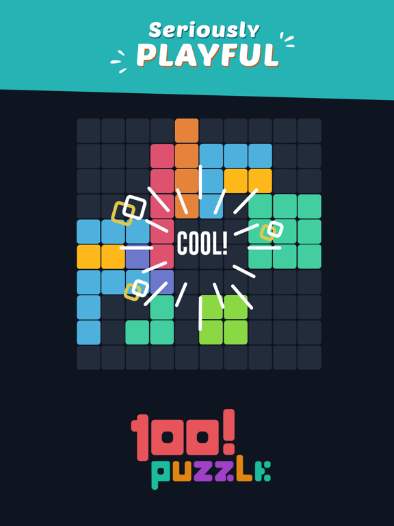 iPad Image of 100! Block Puzzle Color