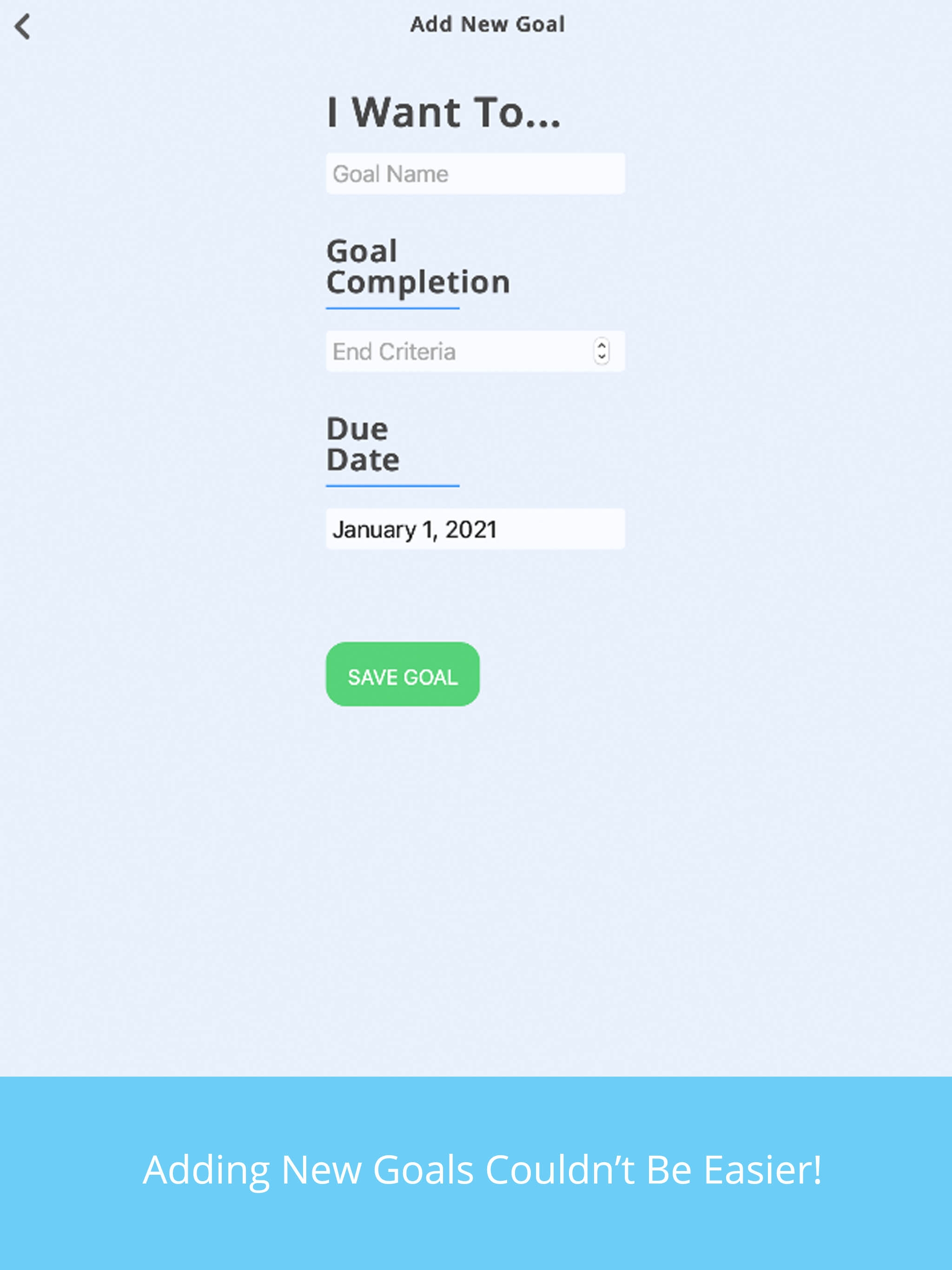 Simple Goals Tracker screenshot 6