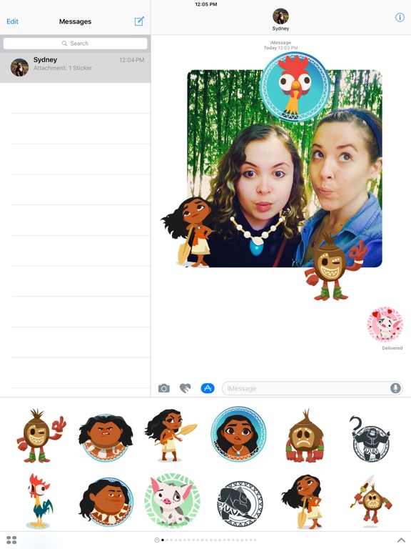 Screenshot #6 pour Disney Stickers: Vaiana