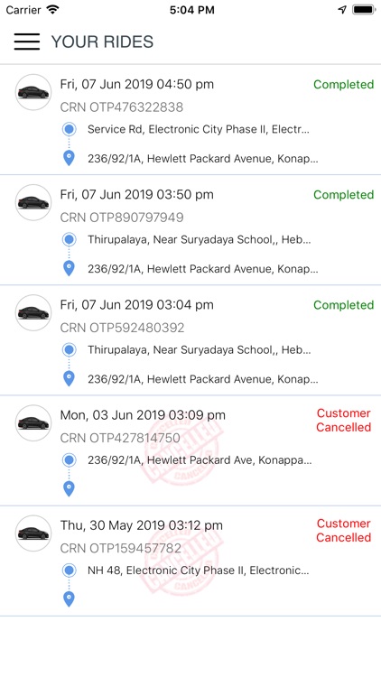 CoCabsDriver screenshot-5
