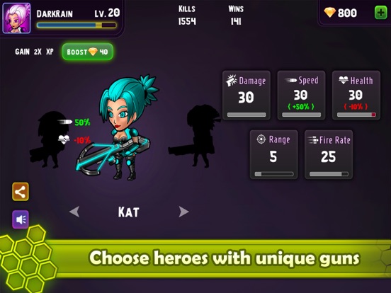 Screenshot #6 pour Neon Blasters Multiplayer