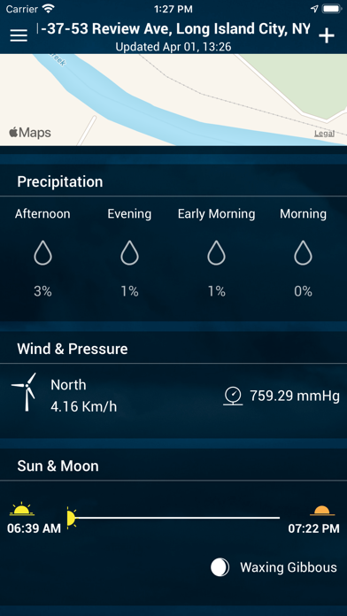 Weather app - Weather forecast Screenshot