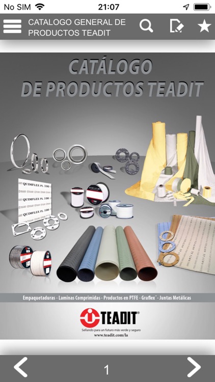 Catalogo de Productos Teadit