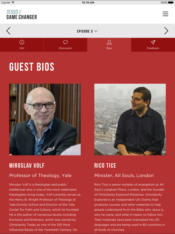 Jesus The Game Changer iPad screenshot 3 - Education app