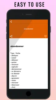 synonyme français iphone screenshot 3