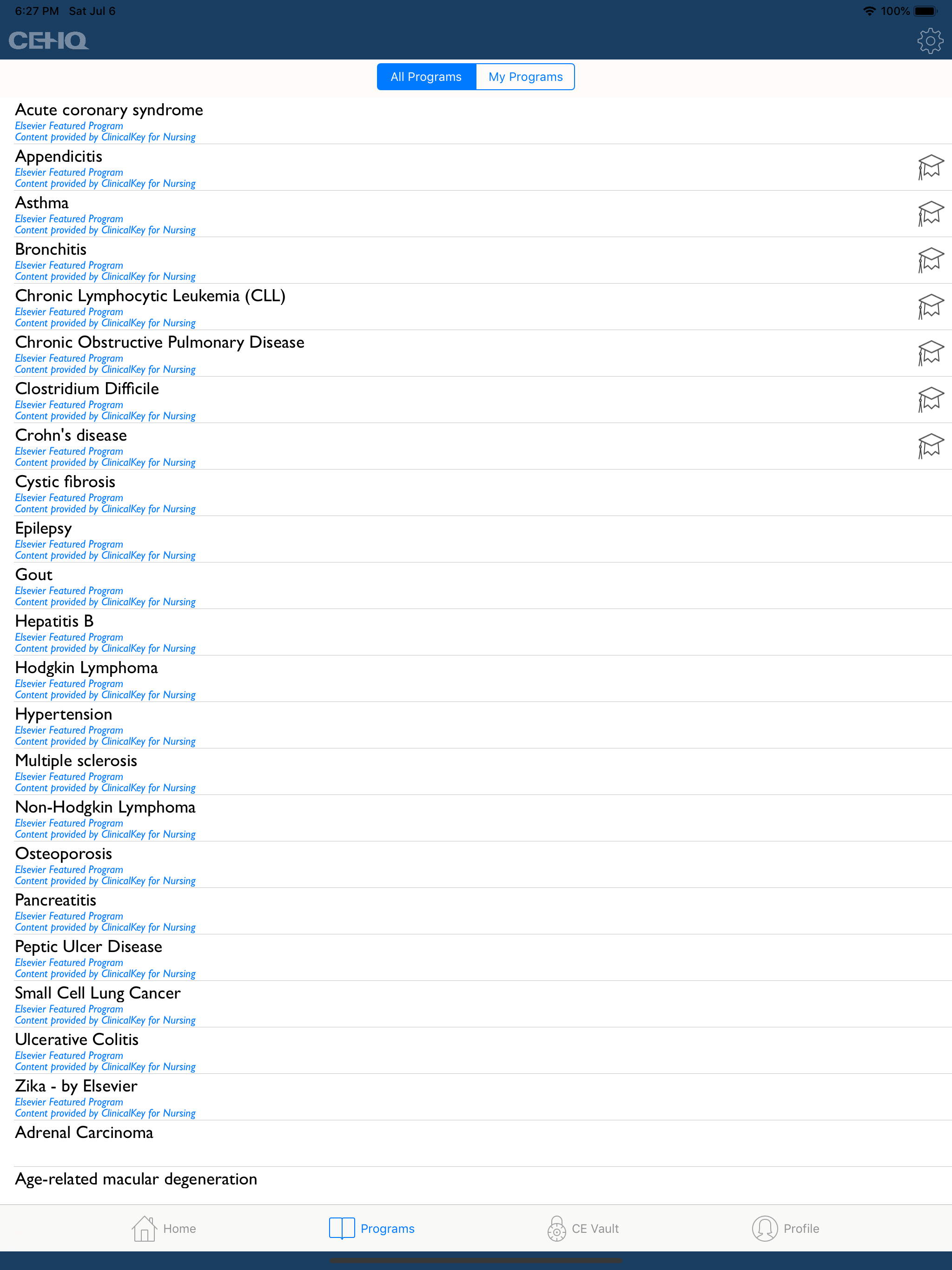 CEHQ - CE Credits for Nurses
