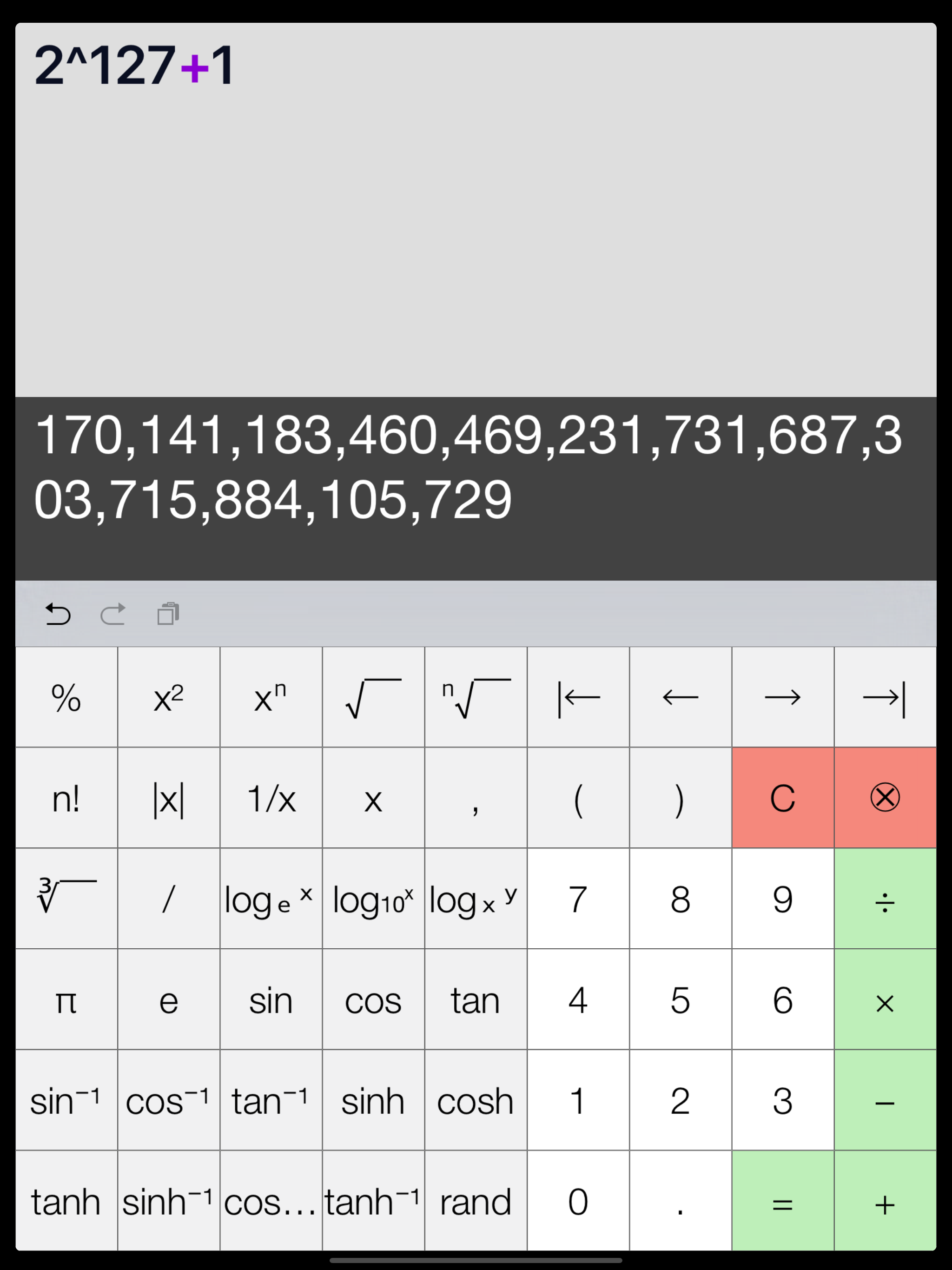 Calculator Sharp