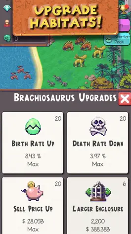 Game screenshot Idle Dino Zoo hack