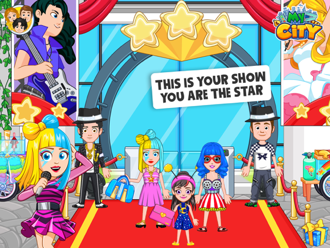 ‎My City : Popstars Life Screenshot
