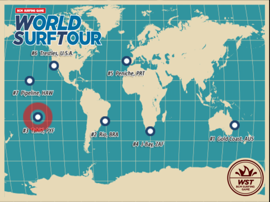 Screenshot #5 pour BCMサーフィンゲーム『World Surf Tour』