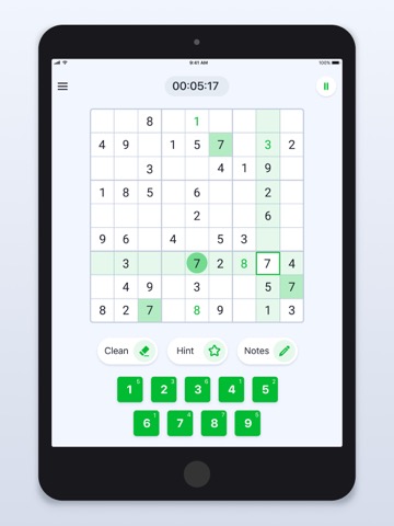 Sudoku Classic Puzzle Gamesのおすすめ画像3