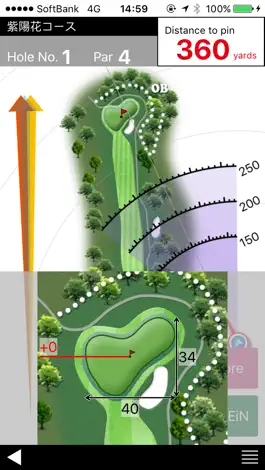 Game screenshot GolfGPS WinGolf-Golf Navi GPS apk